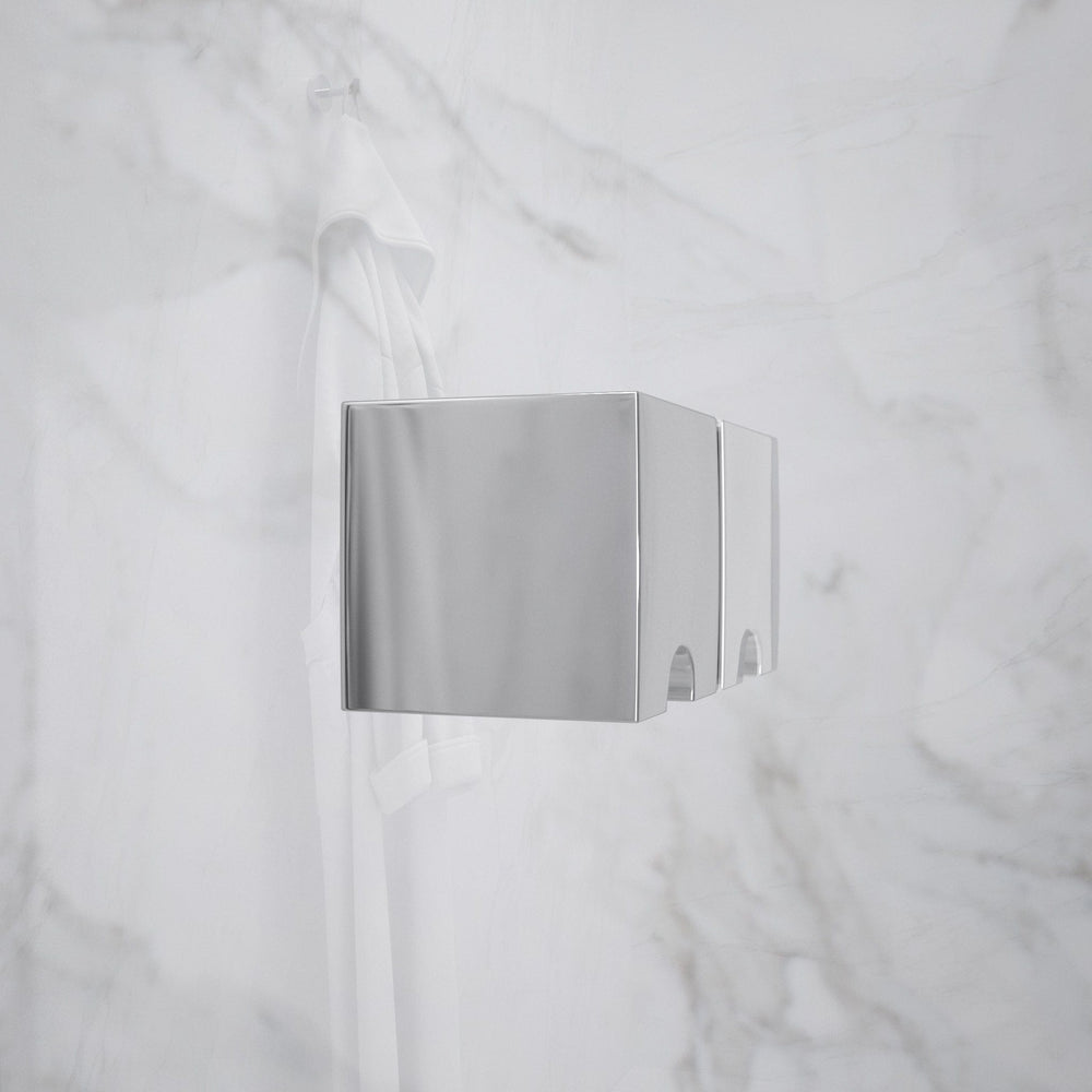 Hinged 1000mm Shower Door & 900mm Side Panel - Chrome