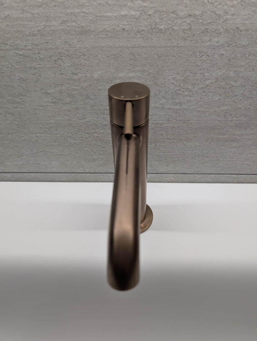 Monobloc Basin Mixer Tap - Brushed Copper