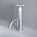 Industrial Progressive Basin Mixer Tap - Brushed Steel