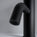 Industrial Progressive Basin Mixer Tap - Matt Black