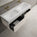 Raffinata Two Drawer Vanity Unit With Beyondstone BLOC Double Basin - Gloss Cashmere 1400mm