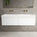 Raffinata Two Drawer Vanity Unit With Beyondstone BLOC Double Basin - Matt White 1400mm