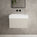 Raffinata One Drawer Vanity Unit  With Beyondstone BLOC Basin - Matt Cashmere 600mm