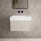 Raffinata One Drawer Vanity Unit  With Beyondstone BLOC Basin - Matt Cashmere 600mm image