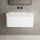 Raffinata One Drawer Vanity Unit With Beyondstone BLOC Basin - Matt White 800mm