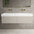 Raffinata Two Drawer Vanity Unit With Beyondstone BLOC Double Basin - Matt Cashmere 1400mm