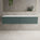 Raffinata Two Drawer Countertop Vanity Unit - Matt Dark Green 1600mm