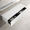 Raffinata Two Drawer Countertop Vanity Unit - Matt White 1600mm image