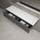 Raffinata Two Drawer Countertop Vanity Unit - Dark Concrete 1600mm