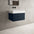 Raffinata One Drawer Vanity Unit  With Beyondstone BLOC Basin - Matt Indigo 600mm