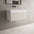 Raffinata One Drawer Vanity Unit With Beyondstone BLOC Basin - Matt Cashmere 800mm