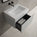 Raffinata One Drawer Vanity Unit  With Beyondstone BLOC Basin - Matt Dove 600mm