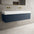 Raffinata Two Drawer Vanity Unit With Beyondstone BLOC Double Basin - Matt Indigo 1400mm