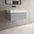 Raffinata One Drawer Vanity Unit With Beyondstone BLOC Basin - Light Concrete 800mm