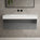 Raffinata One Drawer Vanity Unit With Beyondstone BLOC Basin - Gloss Dust 1000mm