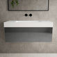 Raffinata One Drawer Vanity Unit With Beyondstone BLOC Basin - Gloss Dust 1000mm image