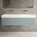 Raffinata Two Drawer Vanity Unit With Beyondstone BLOC Double Basin - Matt Fjord 1400mm