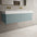Raffinata Two Drawer Vanity Unit  With Beyondstone BLOC Double Basin - Matt Fjord 1200mm