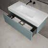 Raffinata One Drawer Vanity Unit With Beyondstone BLOC Basin - Matt Fjord 1000mm image