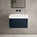 Raffinata One Drawer Vanity Unit  With Beyondstone BLOC Basin - Matt Indigo 600mm