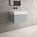 Raffinata One Drawer Vanity Unit  With Beyondstone BLOC Basin - Light Concrete 600mm