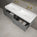 Raffinata Two Drawer Vanity Unit With Beyondstone BLOC Double Basin - Gloss Dust 1400mm