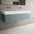 Raffinata Two Drawer Vanity Unit With Beyondstone BLOC Double Basin - Matt Fjord 1400mm