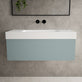 Raffinata One Drawer Vanity Unit With Beyondstone BLOC Basin - Matt Fjord 1000mm image