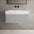 Raffinata One Drawer Vanity Unit With Beyondstone BLOC Basin - Light Concrete 800mm