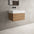Raffinata One Drawer Vanity Unit  With Beyondstone BLOC Basin - Oak 600mm