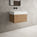 Raffinata One Drawer Vanity Unit  With Beyondstone BLOC Basin - Oak 600mm