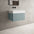 Raffinata One Drawer Vanity Unit  With Beyondstone BLOC Basin - Matt Fjord 600mm