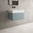 Raffinata One Drawer Vanity Unit  With Beyondstone BLOC Basin - Matt Fjord 600mm
