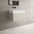 Raffinata One Drawer Vanity Unit  With Beyondstone BLOC Basin - Matt Cashmere 600mm