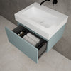 Raffinata One Drawer Vanity Unit  With Beyondstone BLOC Basin - Matt Fjord 600mm image