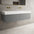 Raffinata Two Drawer Vanity Unit With Beyondstone BLOC Double Basin - Matt Dust 1400mm