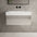 Raffinata One Drawer Vanity Unit With Beyondstone BLOC Basin - Gloss Cashmere 800mm