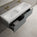 Raffinata Two Drawer Vanity Unit With Beyondstone BLOC Double Basin - Light Concrete 1400mm