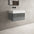 Raffinata One Drawer Vanity Unit  With Beyondstone BLOC Basin - Gloss Dust 600mm