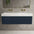 Raffinata Two Drawer Vanity Unit  With Beyondstone BLOC Double Basin - Matt Indigo 1200mm