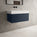 Raffinata One Drawer Vanity Unit With Beyondstone BLOC Basin - Matt Indigo 800mm