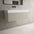 Raffinata One Drawer Vanity Unit With Beyondstone BLOC Basin - Matt Stone 1000mm