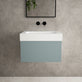 Raffinata One Drawer Vanity Unit  With Beyondstone BLOC Basin - Matt Fjord 600mm image