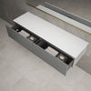 Raffinata Two Drawer Countertop Vanity Unit - Matt Dust 1600mm image