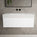 Raffinata One Drawer Vanity Unit With Beyondstone BLOC Basin - Matt White 1000mm