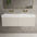 Raffinata Two Drawer Vanity Unit  With Beyondstone BLOC Double Basin - Matt Cashmere 1200mm