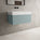 Raffinata One Drawer Vanity Unit With Beyondstone BLOC Basin - Matt Fjord 800mm