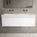 Raffinata One Drawer Vanity Unit With Beyondstone Double BLOC Basin - Matt White 1200mm