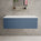 Raffinata Single Drawer Countertop Vanity Unit - Matt Navy 1000mm