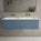 Raffinata Two Drawer Vanity Unit  With Beyondstone Double Basin - Matt Navy 1200mm